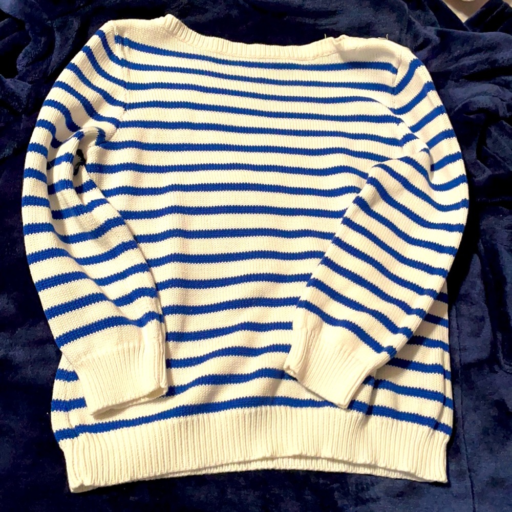 Stunning!  Ralph Lauren striped sweater 🍁🎃